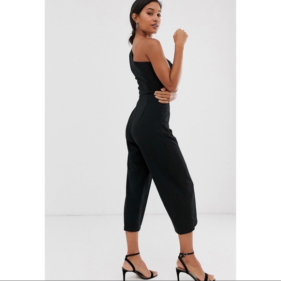 AX Paris one shoulder drill jumpsuit - Picture 2 of 4